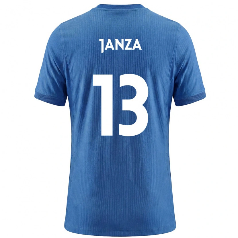Danxen Kid Slovenia Erik Janza #13 Blue White Away Jersey 26-28 T-Shirt