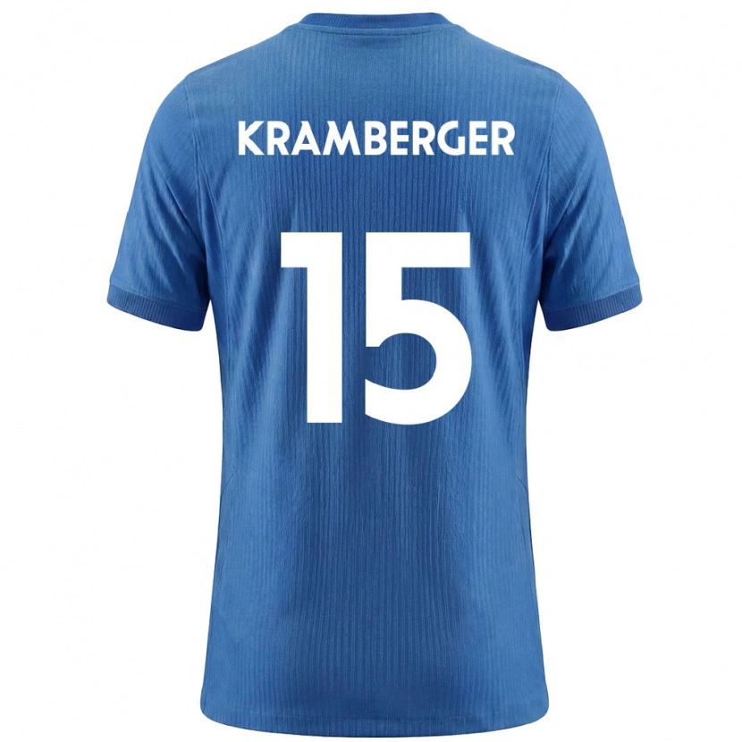 Danxen Kid Slovenia Mark Kramberger #15 Blue White Away Jersey 26-28 T-Shirt