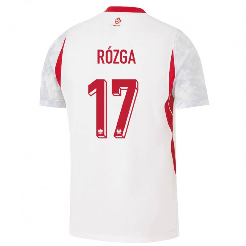 Danxen Men Poland Filip Rózga #17 White Red Gray Home Jersey 26-28 T-Shirt