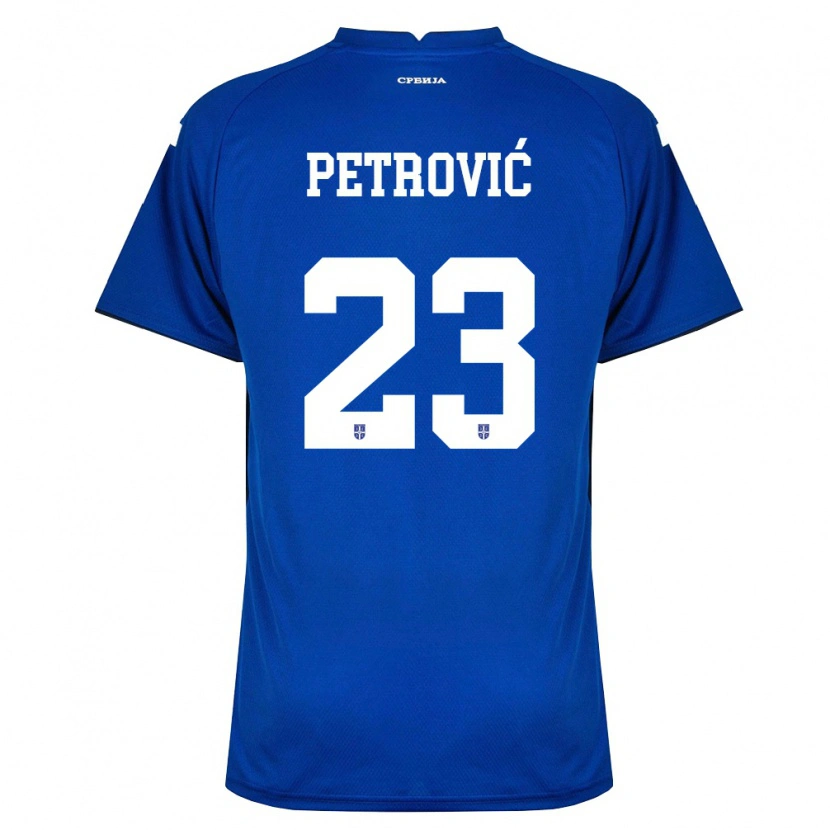 Danxen Men Serbia Jovana Petrovic #23 Navy Red Home Jersey 26-28 T-Shirt