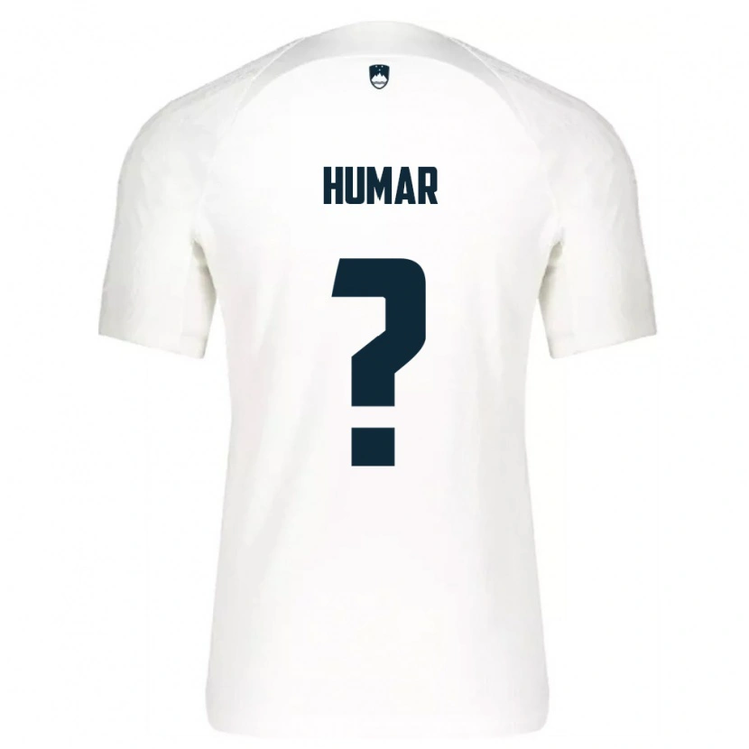 Danxen Men Slovenia Voranc Humar #0 White Blue Home Jersey 26-28 T-Shirt