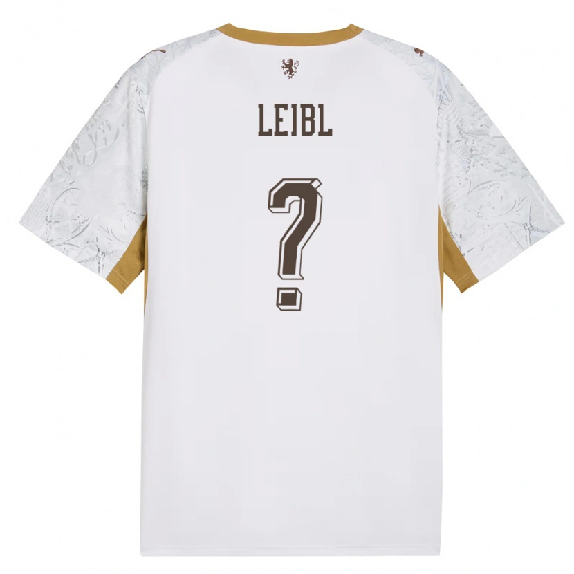 Danxen Men Czech Republic Adam Leibl #0 Off-White Gold Gray Away Jersey 26-28 T-Shirt
