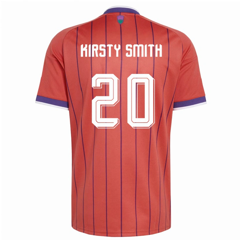 Danxen Men Scotland Kirsty Smith #20 Orange Purple Away Jersey 26-28 T-Shirt