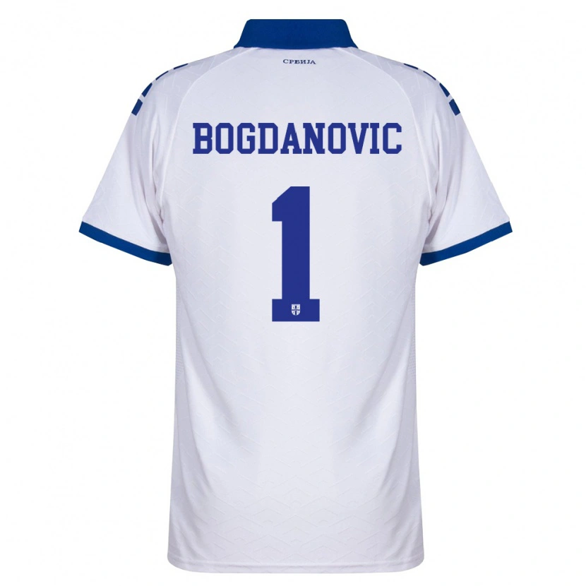 Danxen Men Serbia Bogdan Bogdanovic #1 Navy White Red Away Jersey 26-28 T-Shirt