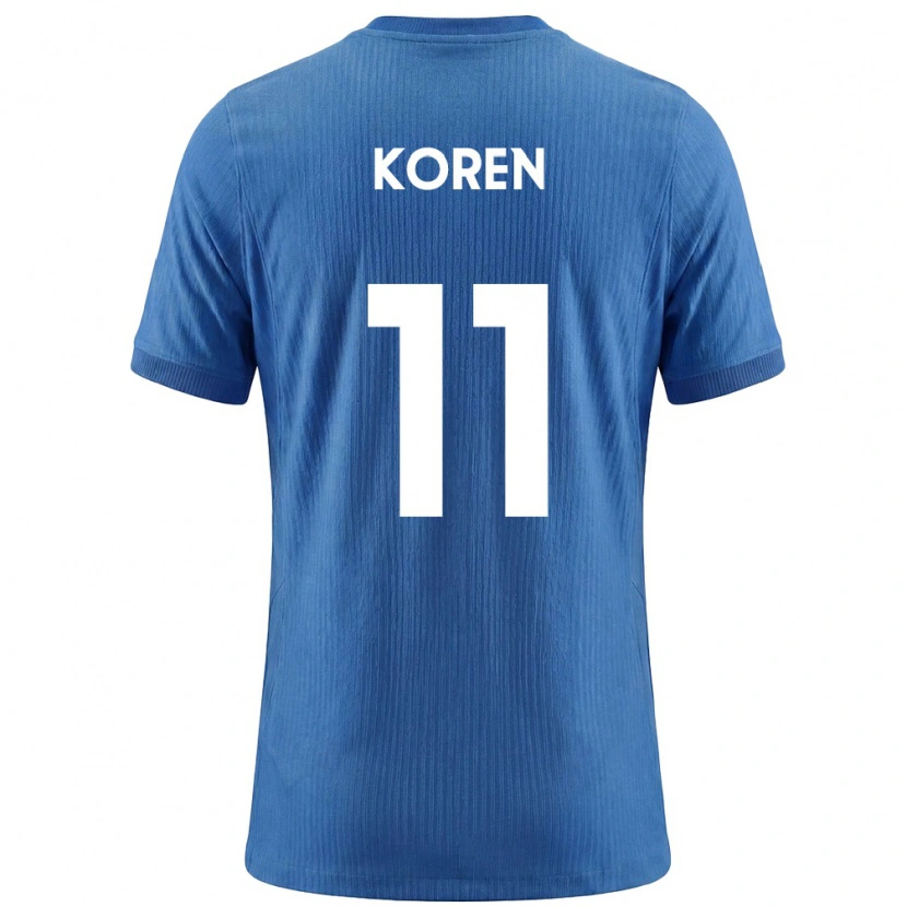 Danxen Men Slovenia Vid Koren #11 Blue White Away Jersey 26-28 T-Shirt