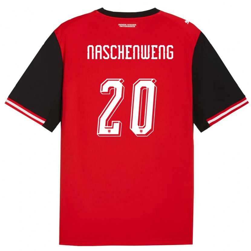 Danxen Women Austria Katharina Naschenweng #20 Black White Home Jersey 26-28 T-Shirt