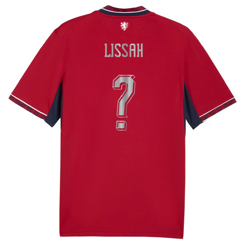 Danxen Women Czech Republic Filip Lissah #0 Red White Navy Home Jersey 26-28 T-Shirt