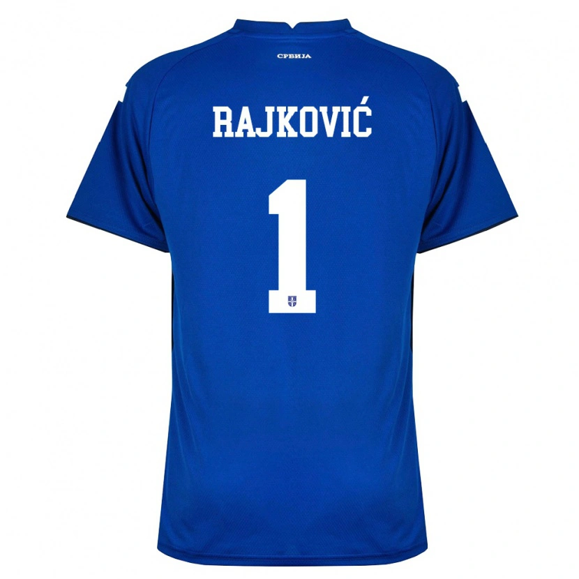 Danxen Women Serbia Predrag Rajković #1 Navy Red Home Jersey 26-28 T-Shirt