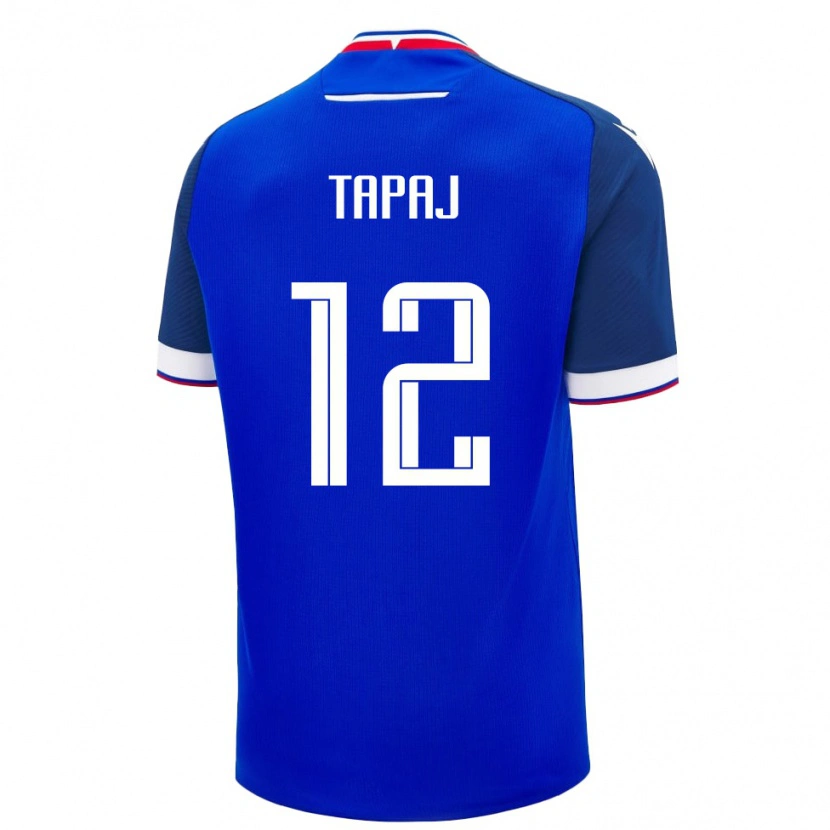 Danxen Women Slovakia Dominik Tapaj #12 Blue White Home Jersey 26-28 T-Shirt