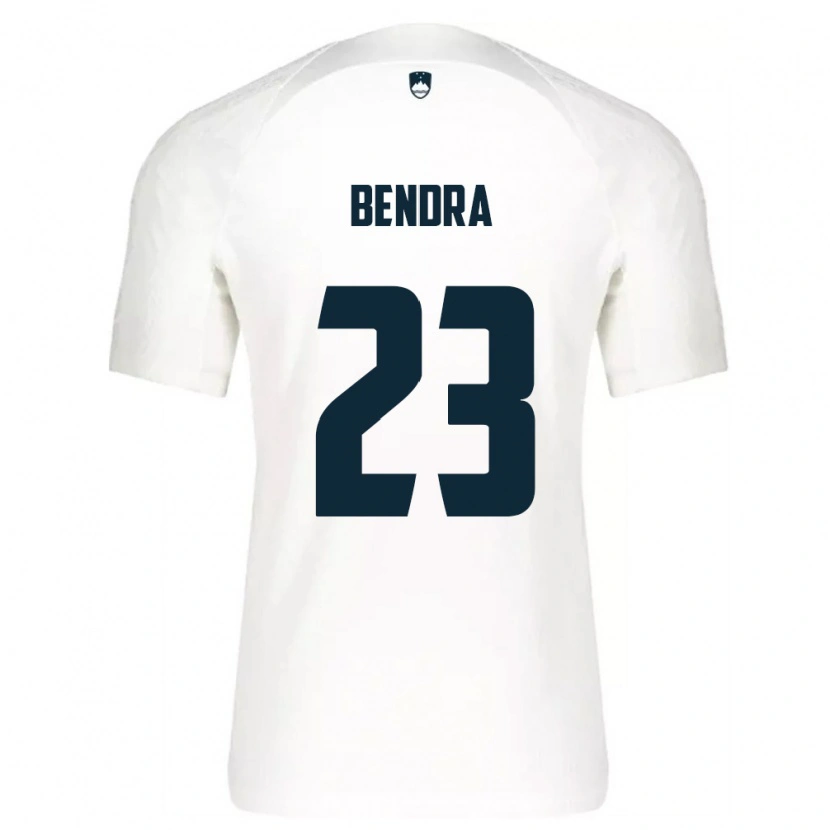 Danxen Women Slovenia Kristjan Bendra #23 White Blue Home Jersey 26-28 T-Shirt
