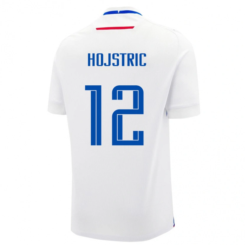 Danxen Women Slovakia Tomas Hojstric #12 White Blue Away Jersey 26-28 T-Shirt