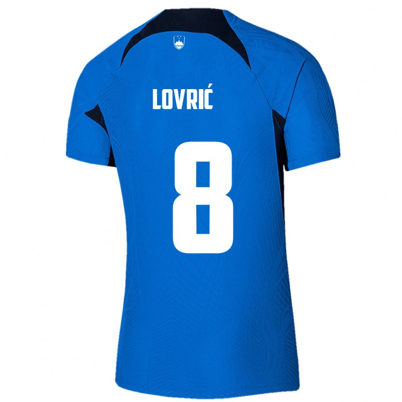 Danxen Women Slovenia Sandi Lovrić #8 Blue White Away Jersey 26-28 T-Shirt