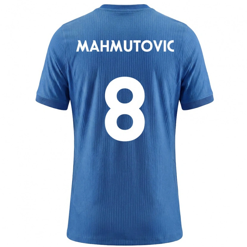 Danxen Women Slovenia Malik Mahmutovic #8 Blue White Away Jersey 26-28 T-Shirt
