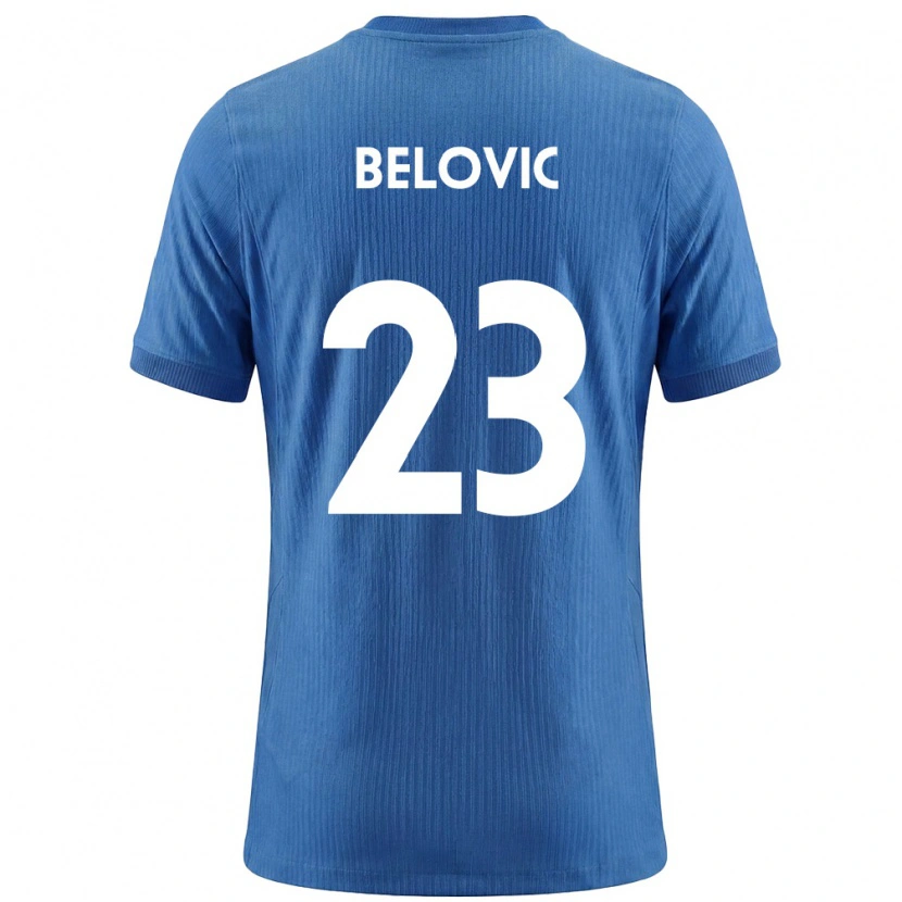 Danxen Women Slovenia Nik Belovic #23 Blue White Away Jersey 26-28 T-Shirt