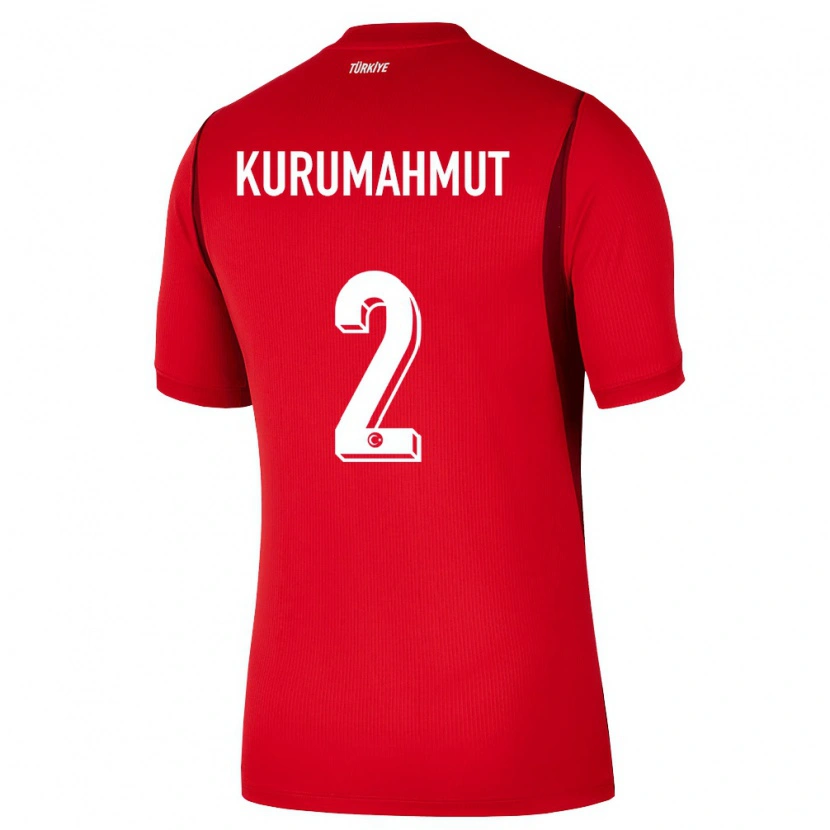 Danxen Kid Turkey Osman Kurumahmut #2 Red Burgundy Home Jersey 26-28 T-Shirt