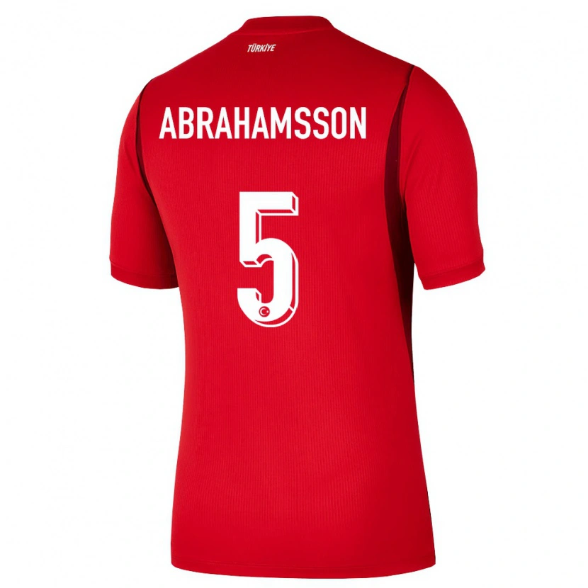 Danxen Kid Turkey Sejde Aylin Abrahamsson #5 Red Burgundy Home Jersey 26-28 T-Shirt