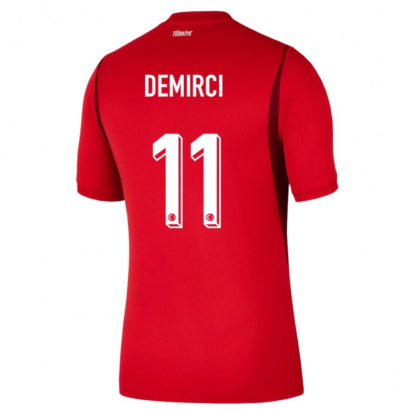 Danxen Kid Turkey Deniz Demirci #11 Red Burgundy Home Jersey 26-28 T-Shirt