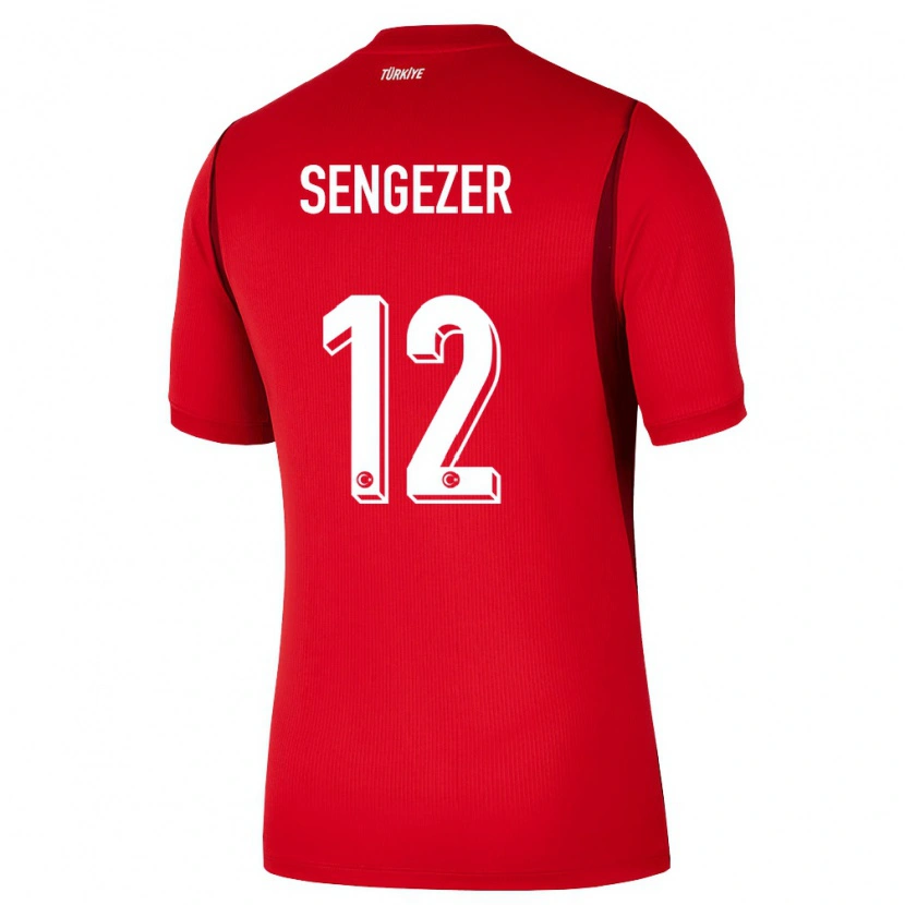 Danxen Kid Turkey Muhammed Şengezer #12 Red Burgundy Home Jersey 26-28 T-Shirt