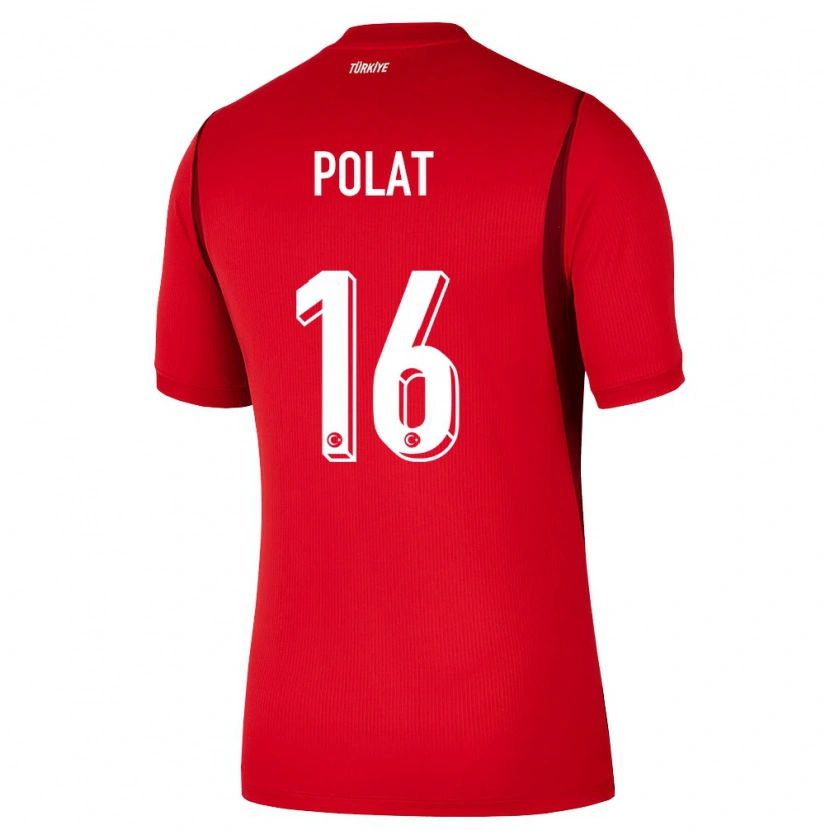 Danxen Kid Turkey Rojin Polat #16 Red Burgundy Home Jersey 26-28 T-Shirt