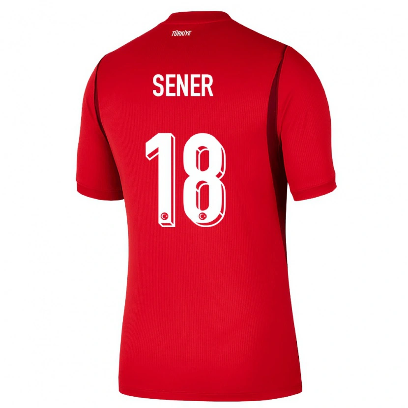 Danxen Kid Turkey Haktan Şener #18 Red Burgundy Home Jersey 26-28 T-Shirt