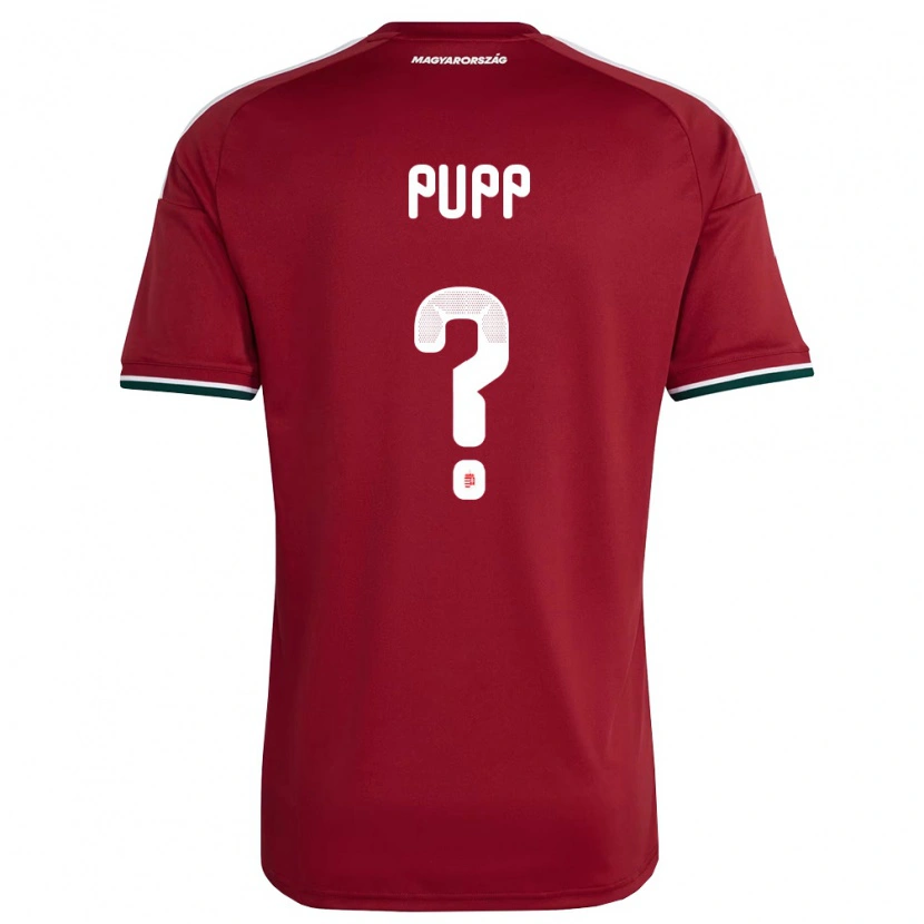 Danxen Kid Hungary Zétény Pupp #0 Red White Green Home Jersey 26-28 T-Shirt