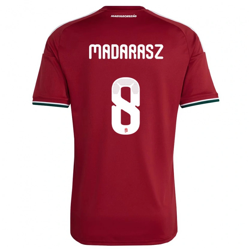 Danxen Kid Hungary Ádám Madarász #8 Red White Green Home Jersey 26-28 T-Shirt