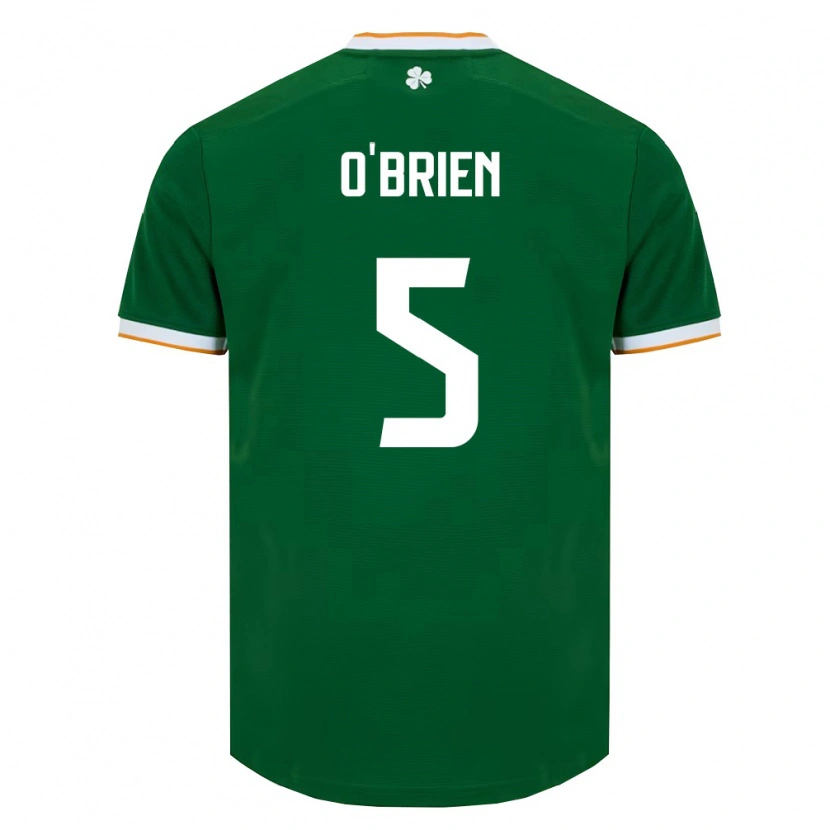 Danxen Kid Ireland Jake O'brien #5 Dark Green White Home Jersey 26-28 T-Shirt