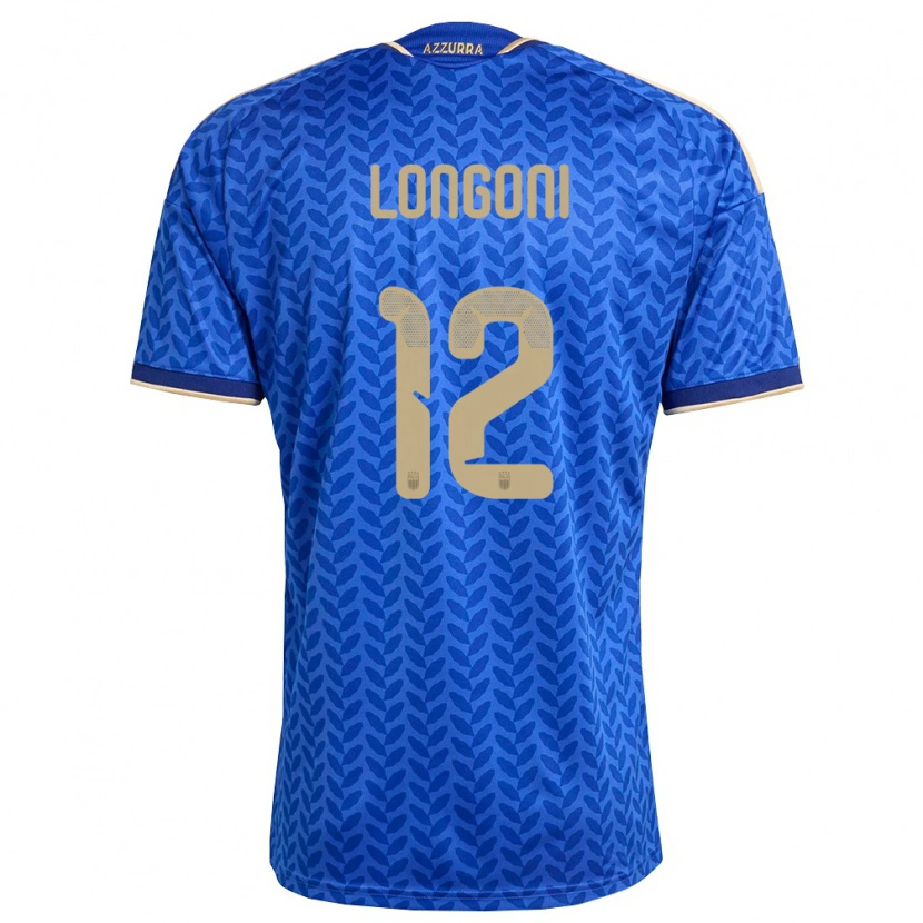 Danxen Kid Italy Alessandro Longoni #12 Blue Navy Gold Home Jersey 26-28 T-Shirt