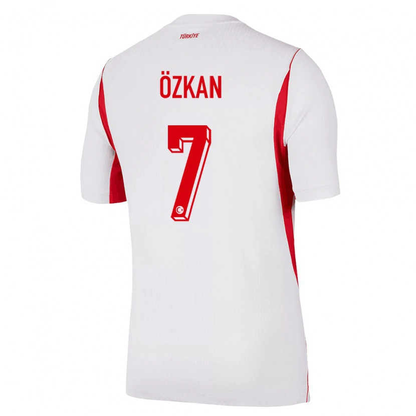 Danxen Kid Turkey Noyan Özkan #7 White Red Burgundy Away Jersey 26-28 T-Shirt