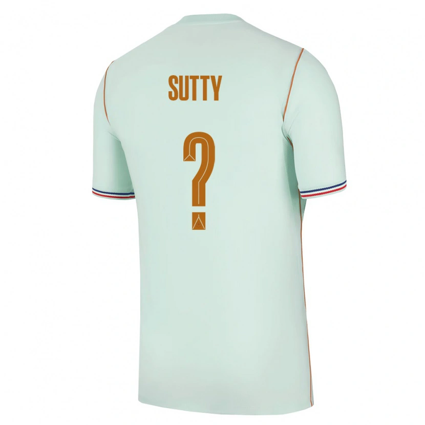 Danxen Kid France Rushard Sutty #0 Green Gold Away Jersey 26-28 T-Shirt