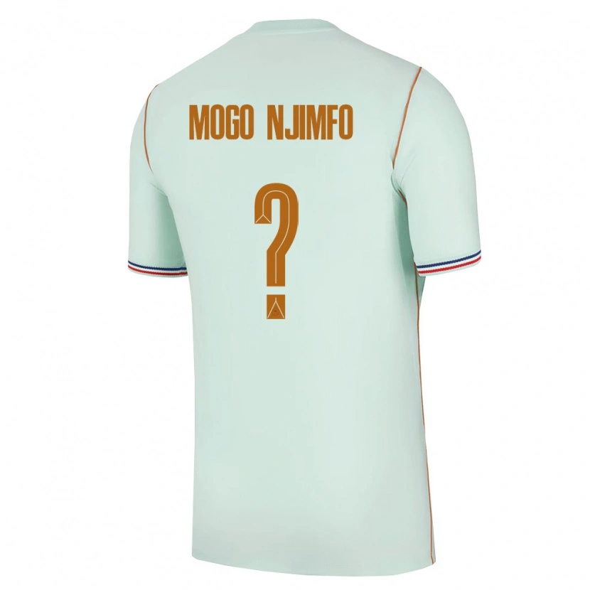 Danxen Kid France Arthur Mogo Njimfo #0 Green Gold Away Jersey 26-28 T-Shirt