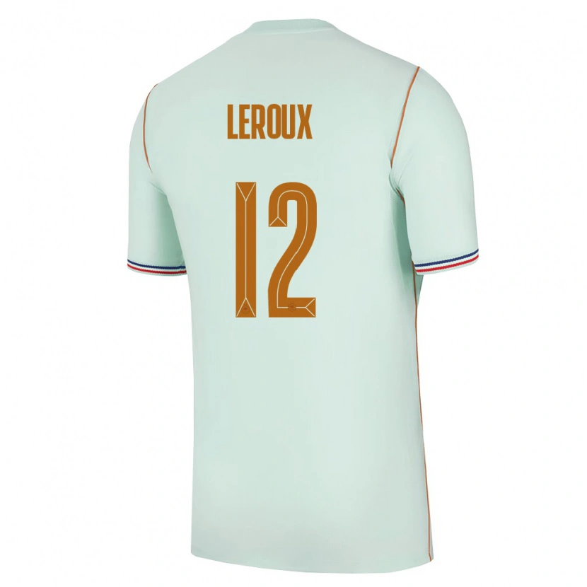 Danxen Kid France Louis Leroux #12 Green Gold Away Jersey 26-28 T-Shirt