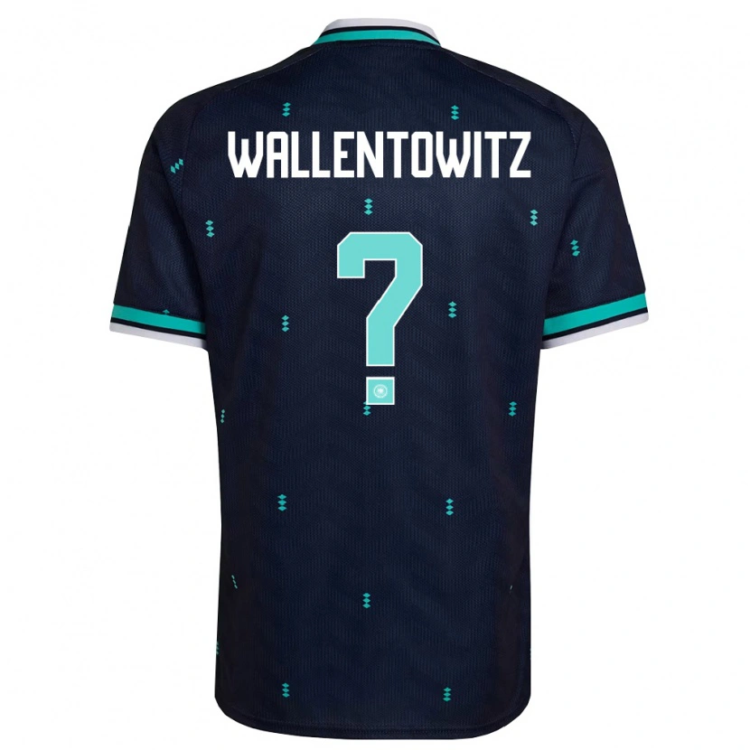 Danxen Kid Germany Mika Wallentowitz #0 Navy Sky Blue White Away Jersey 26-28 T-Shirt