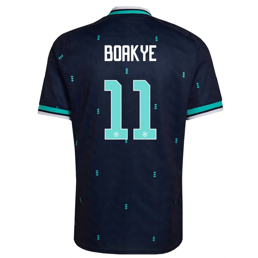 Danxen Kid Germany Benjamin Boakye #11 Navy Sky Blue White Away Jersey 26-28 T-Shirt