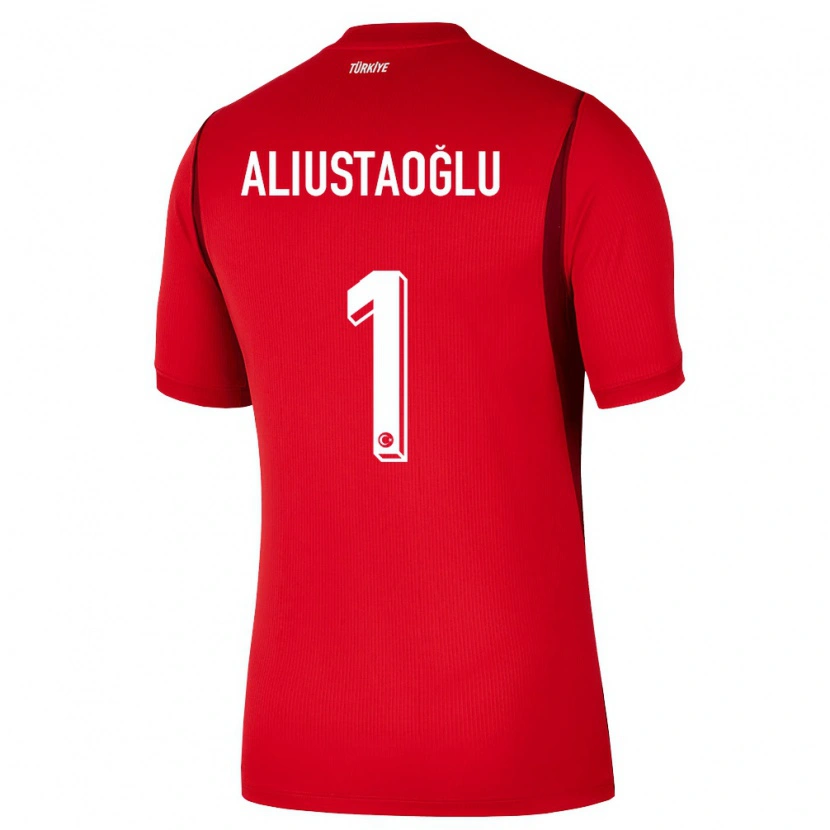 Danxen Men Turkey Mete Aliustaoğlu #1 Red Burgundy Home Jersey 26-28 T-Shirt
