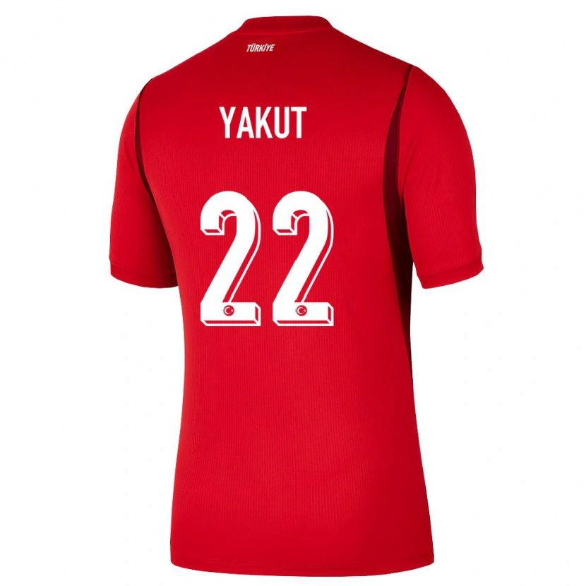 Danxen Men Turkey Narin Yakut #22 Red Burgundy Home Jersey 26-28 T-Shirt