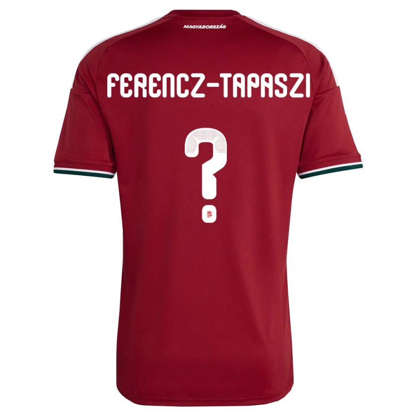 Danxen Men Hungary Áron Ferencz-Tapaszi #0 Red White Green Home Jersey 26-28 T-Shirt