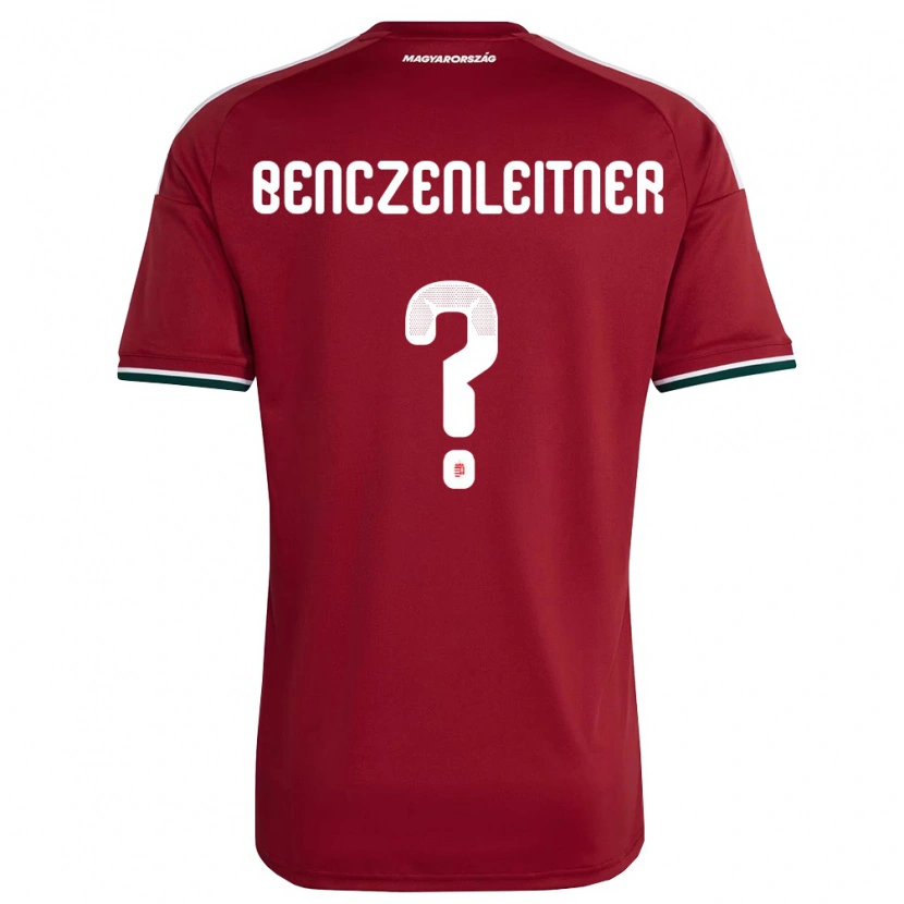 Danxen Men Hungary Barna Benczenleitner #0 Red White Green Home Jersey 26-28 T-Shirt