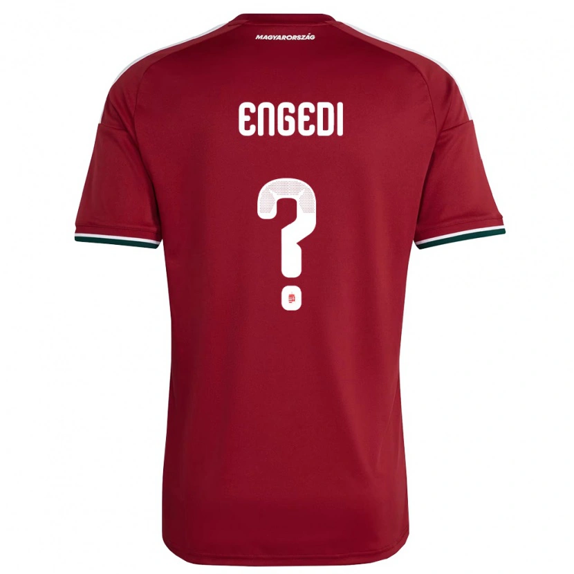 Danxen Men Hungary Márk Engedi #0 Red White Green Home Jersey 26-28 T-Shirt