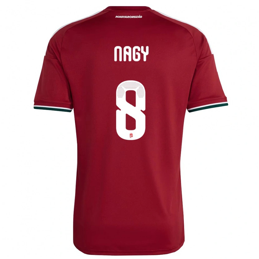 Danxen Men Hungary Ádám Nagy #8 Red White Green Home Jersey 26-28 T-Shirt