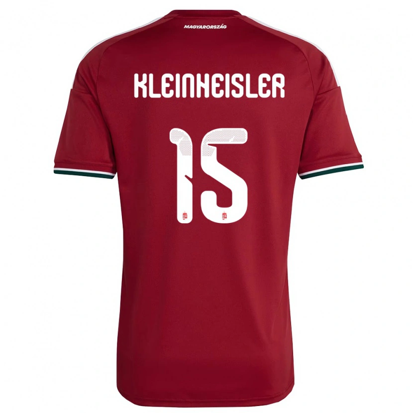 Danxen Men Hungary László Kleinheisler #15 Red White Green Home Jersey 26-28 T-Shirt