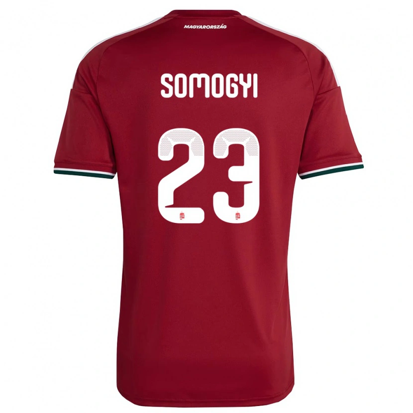 Danxen Men Hungary Tamás Somogyi #23 Red White Green Home Jersey 26-28 T-Shirt