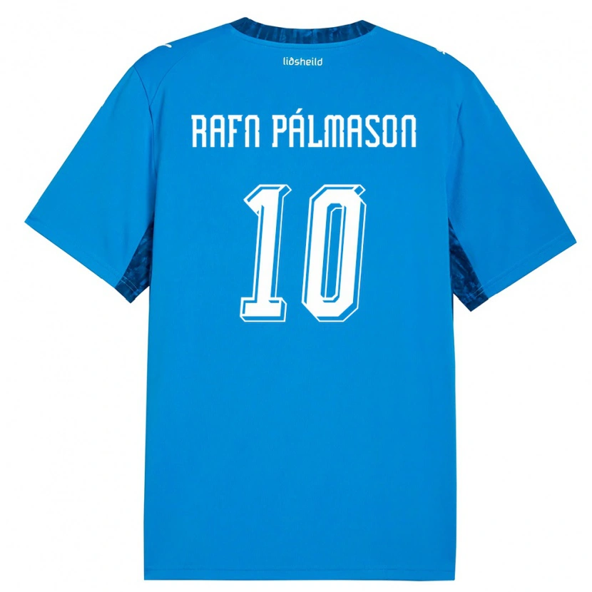 Danxen Men Iceland Alexander Rafn Pálmason #10 Blue Navy Home Jersey 26-28 T-Shirt