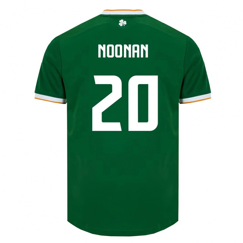 Danxen Men Ireland Michael Noonan #20 Dark Green White Home Jersey 26-28 T-Shirt