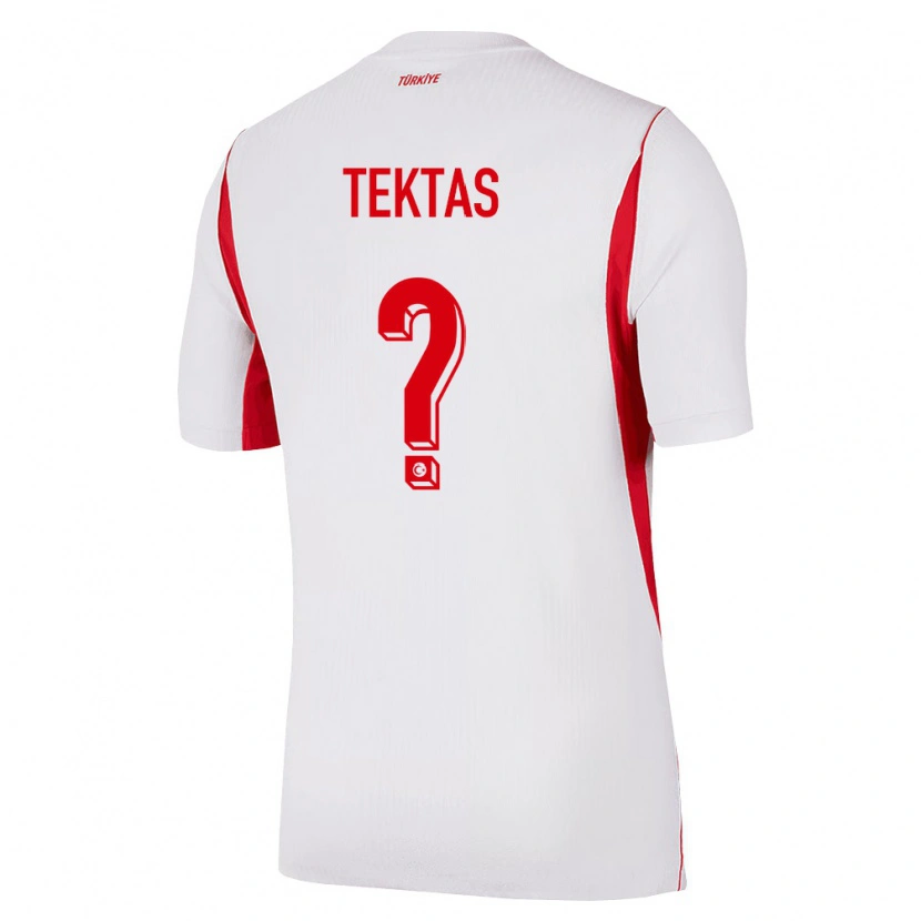 Danxen Men Turkey Jayden Tektaş #0 White Red Burgundy Away Jersey 26-28 T-Shirt