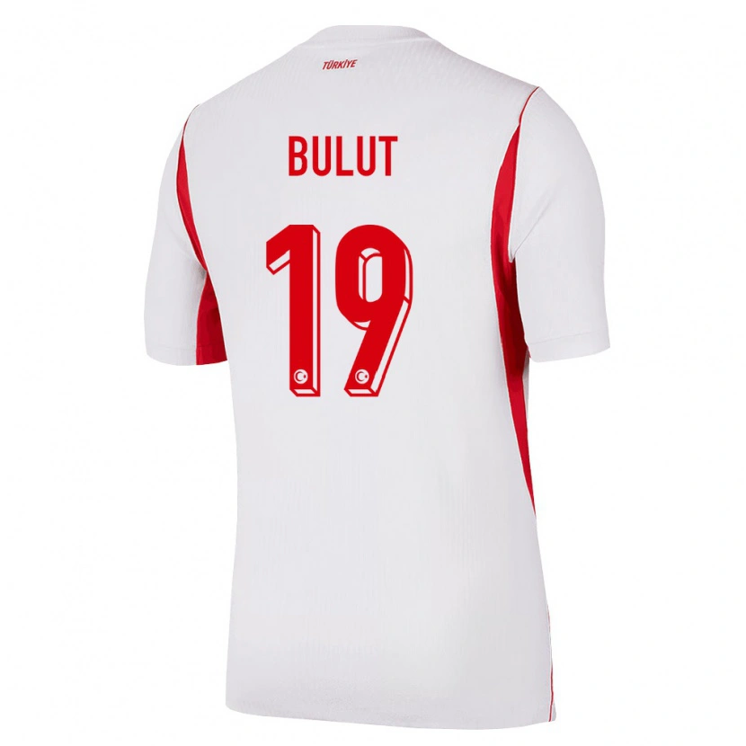 Danxen Men Turkey Hasan Bulut #19 White Red Burgundy Away Jersey 26-28 T-Shirt