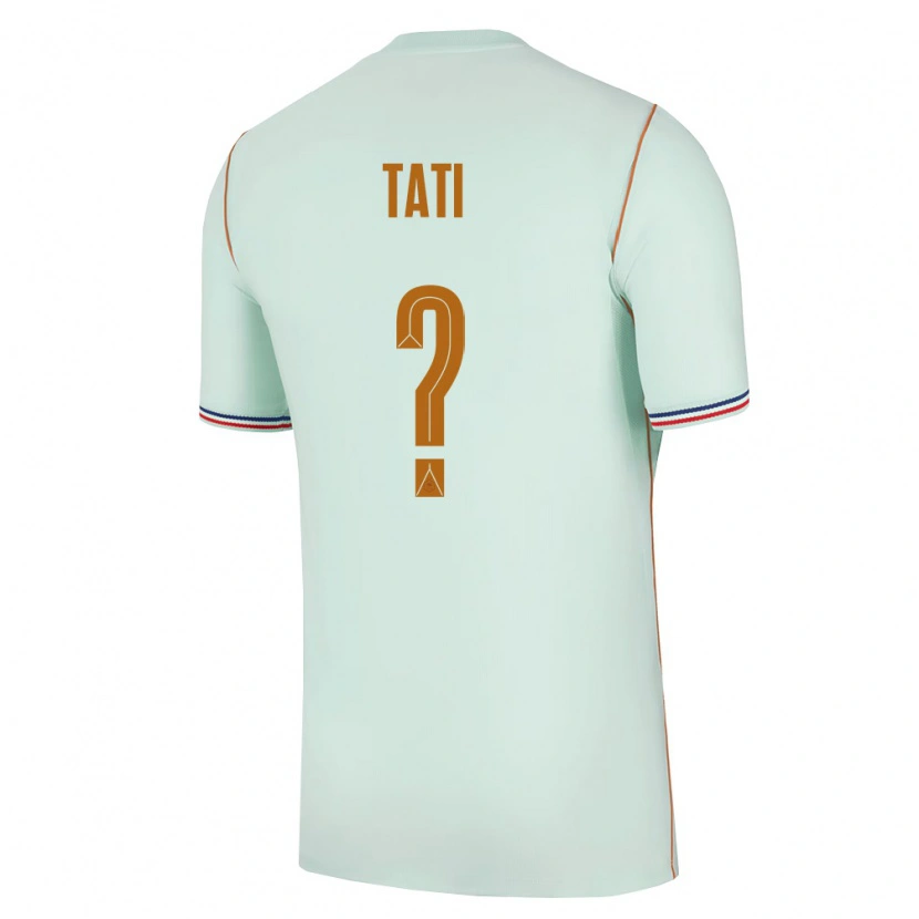 Danxen Men France Tylel Tati #0 Green Gold Away Jersey 26-28 T-Shirt