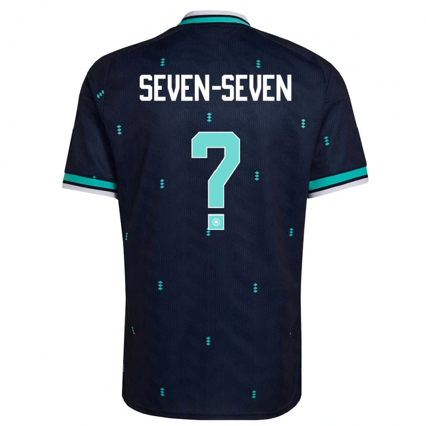 Danxen Men Germany Justin Seven-Seven #0 Navy Sky Blue White Away Jersey 26-28 T-Shirt