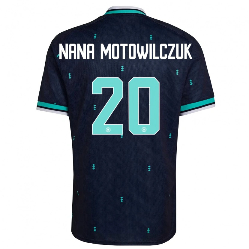 Danxen Men Germany Kevin Nana Motowilczuk #20 Navy Sky Blue White Away Jersey 26-28 T-Shirt