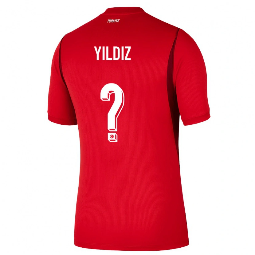 Danxen Women Turkey Mine Yıldız #0 Red Burgundy Home Jersey 26-28 T-Shirt